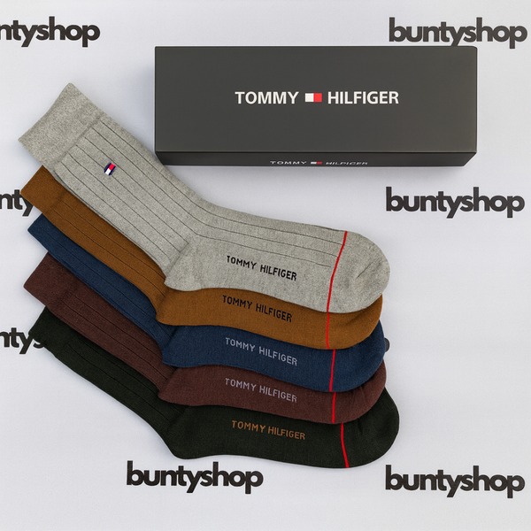 Combed Cotton Formal Dress Socks Pack of 5 (TM)