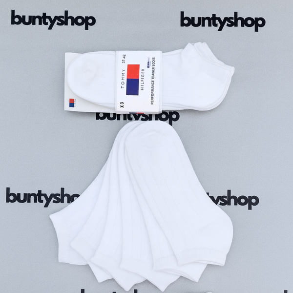 Export Leftover Winter Terry Ankle Socks Pack of 3