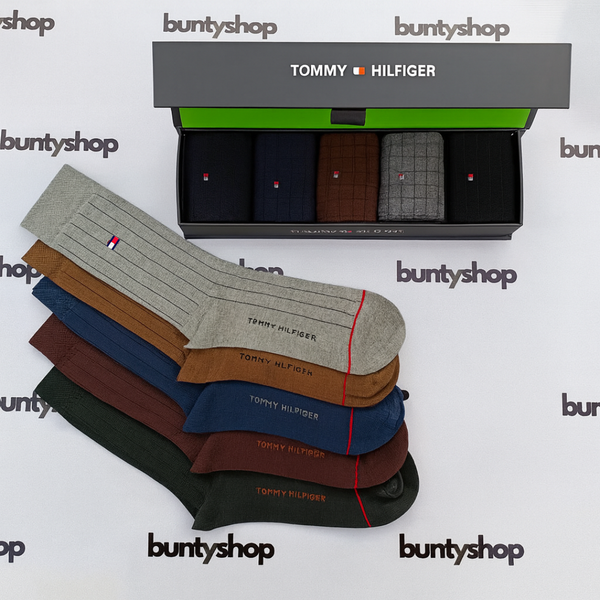 Combed Cotton Formal Dress Socks Pack of 5 (TM)