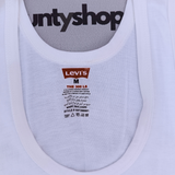 Vest White LVS Pack of 2